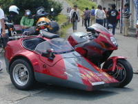 Hayabusa with sidecar