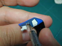 アンクルアーマーのデカール 貼り方